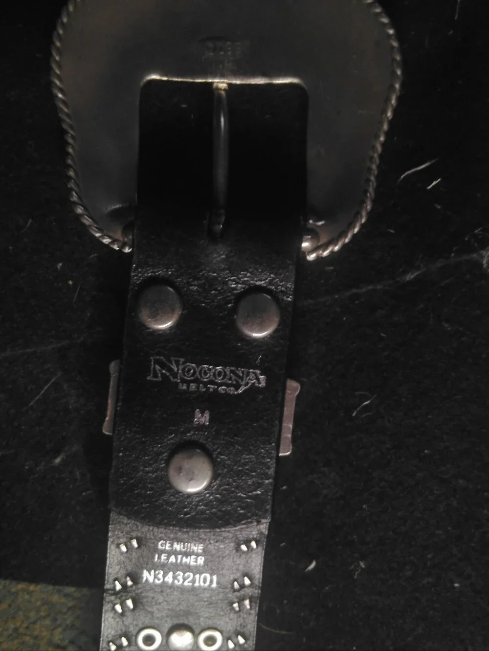 Rhinestone Western Belt- Rodeo 'n Biker Queen Bling- bling! Genuine Nocona